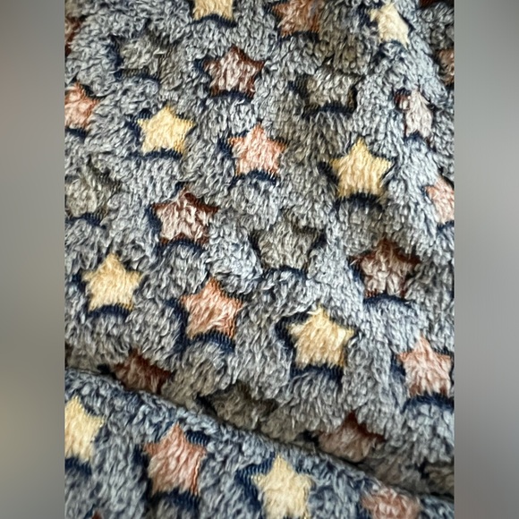 Cat Bed Mat Blanket Thickened  Dark Blue Star / M:19.29inch*12.6inch - Picture 3 of 6